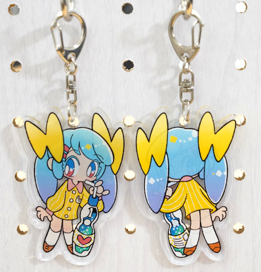 Acrylic Keychain - Ramune-chan